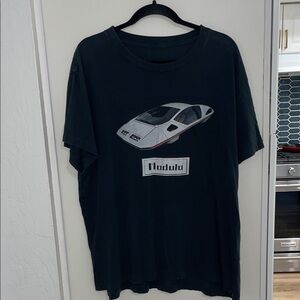 Lost Daze Authentic Futuristic with Medula on the front with Distressing M